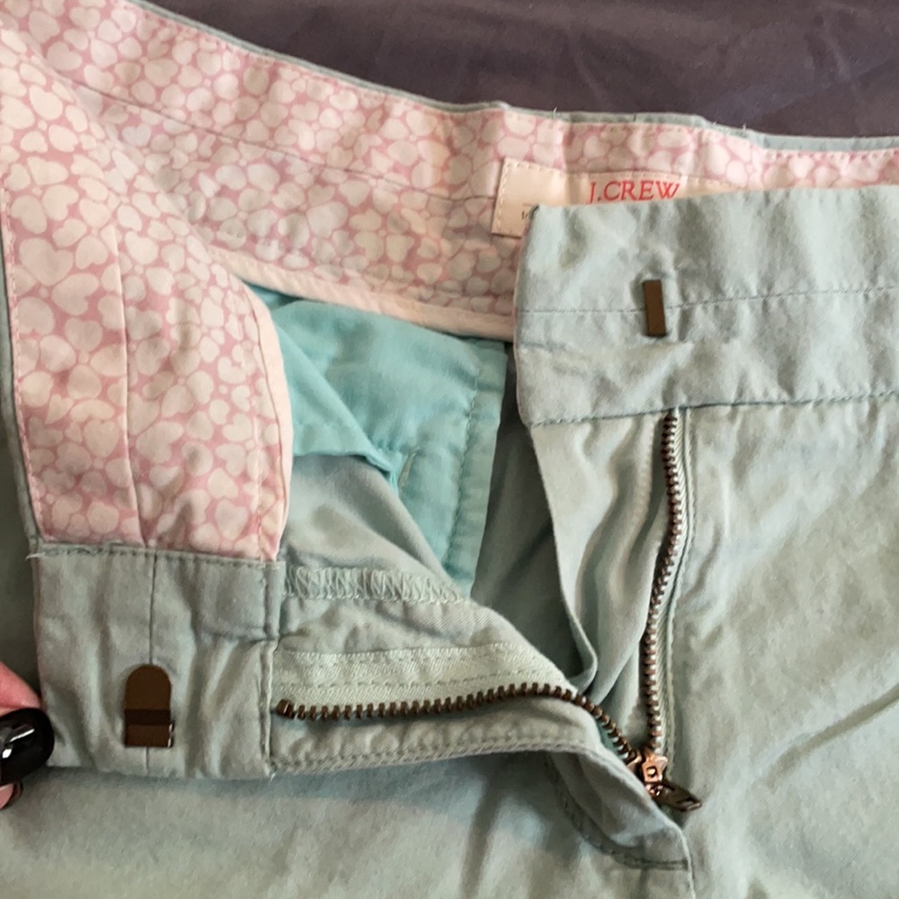 3/$18. 🌼 J. Crew lime green chino shorts size 6 - Picture 6 of 8